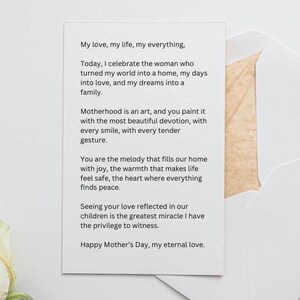Cartas de amor de esposo a esposa para el Día de la Madre: mensajes románticos, divertidos y sinceros para el regalo perfecto