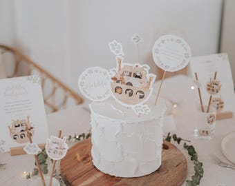Caketopper Battesimo Arca di Noè