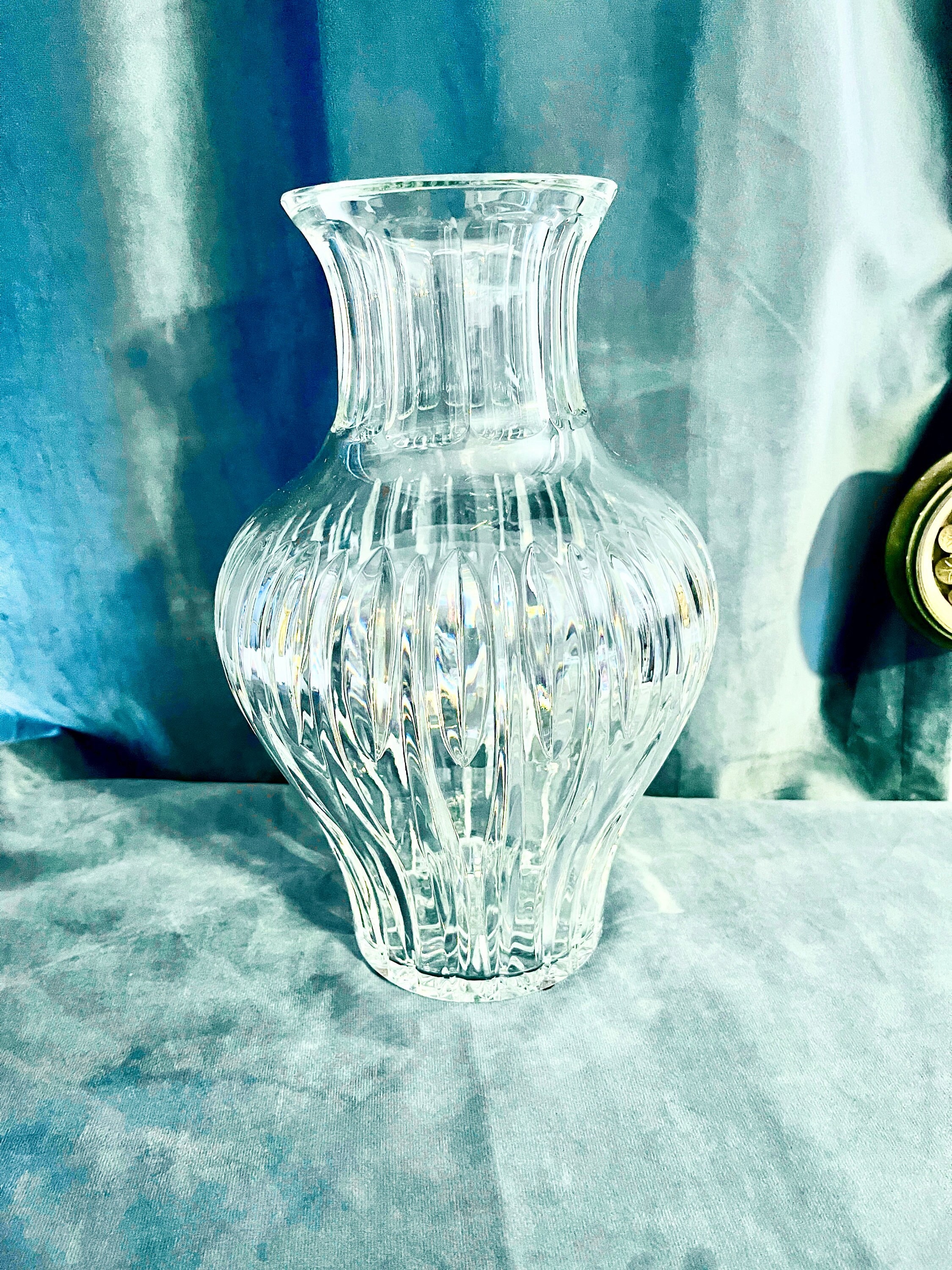 Waterford 14 in Crystal Vase - Etsy