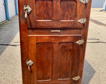 アンティーク　アイスボックス Bargain John's Antiques | Antique Oak Ice Box - original