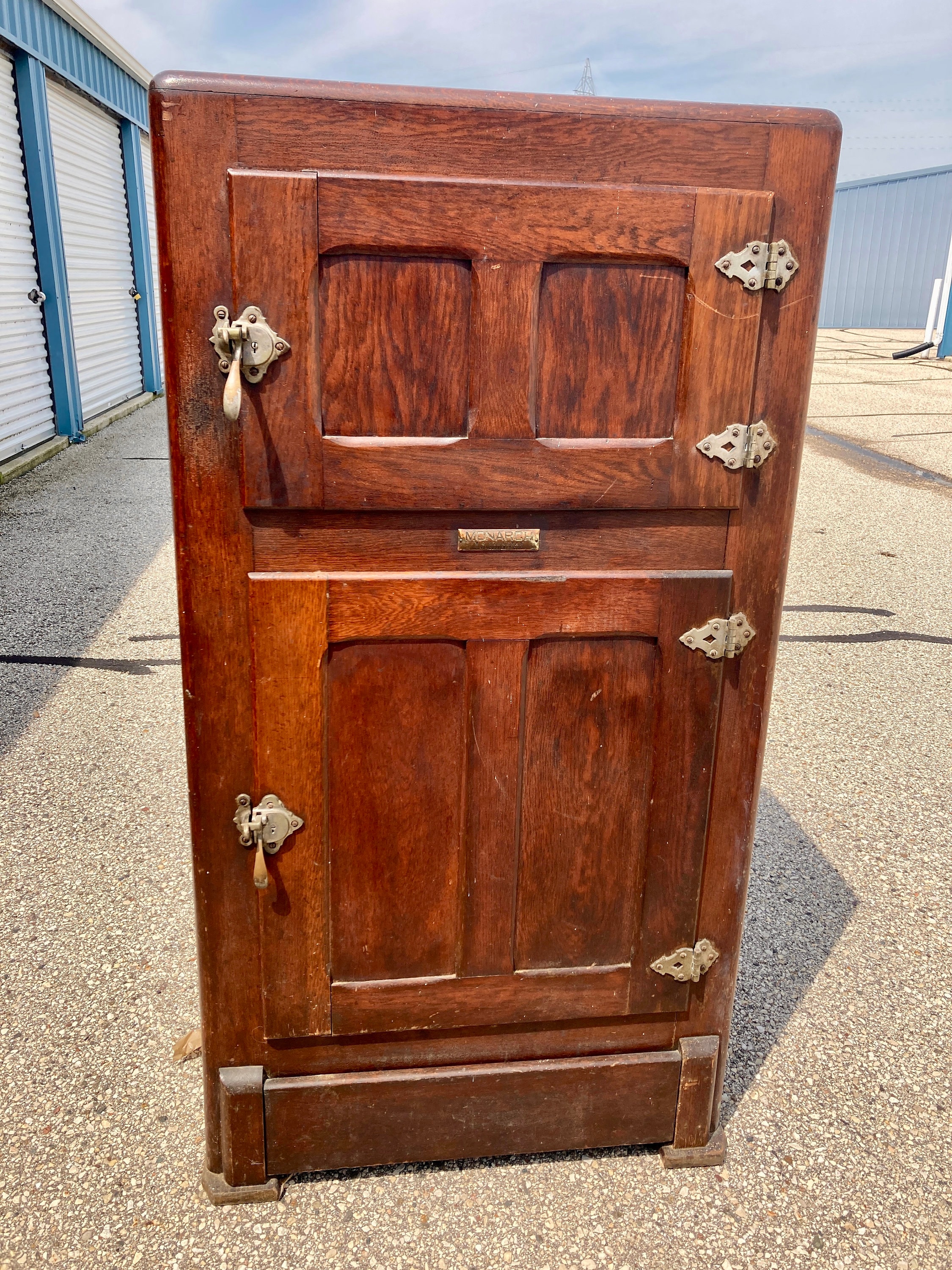 アンティーク　アイスボックス Bargain John's Antiques | Antique Oak Ice Box - original