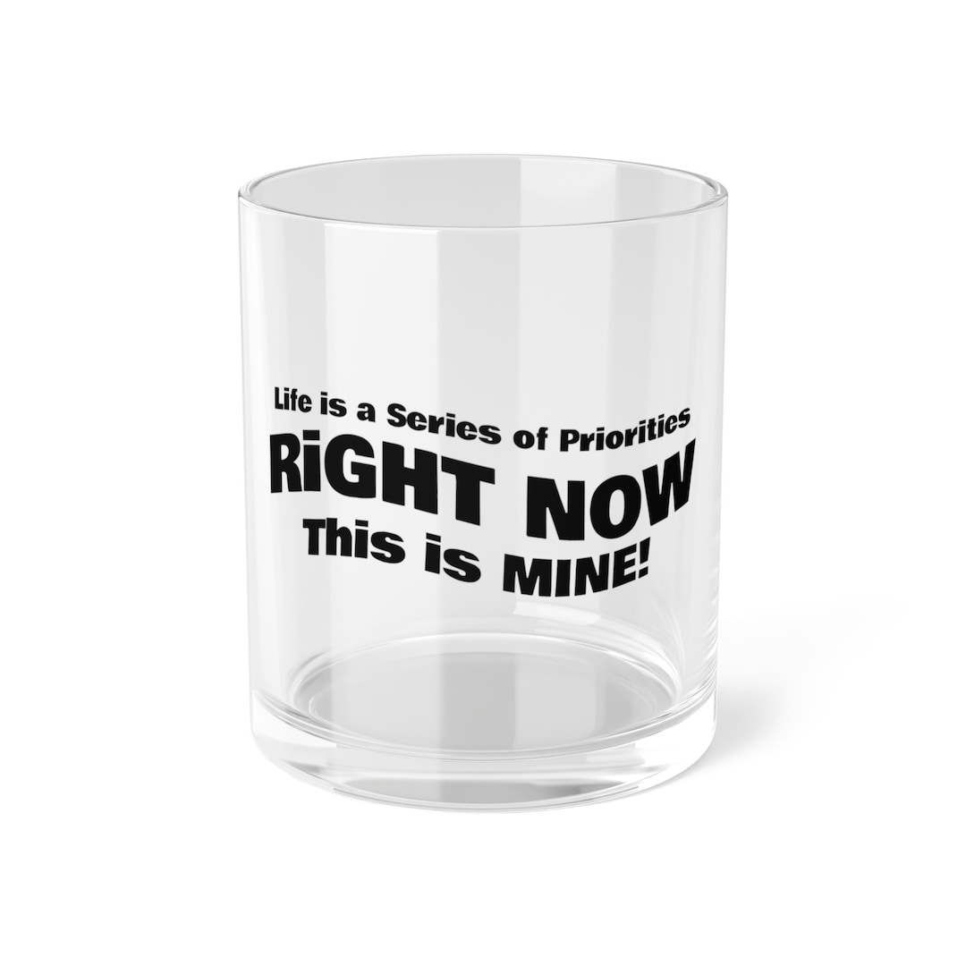 Whiskey Glass, Funny Whiskey Glass, Gift for Him, Scotch Glass