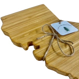 Personalized Cutting Board | Sierra Heirloom | State Charcuterie Board | All 50 states Available