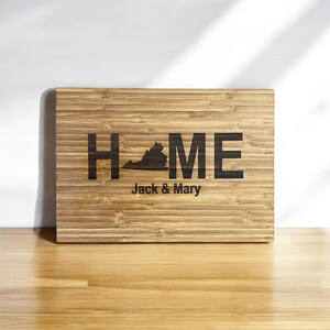 Home State Cutting Board | Sierra Heirloom | All 50 states Available