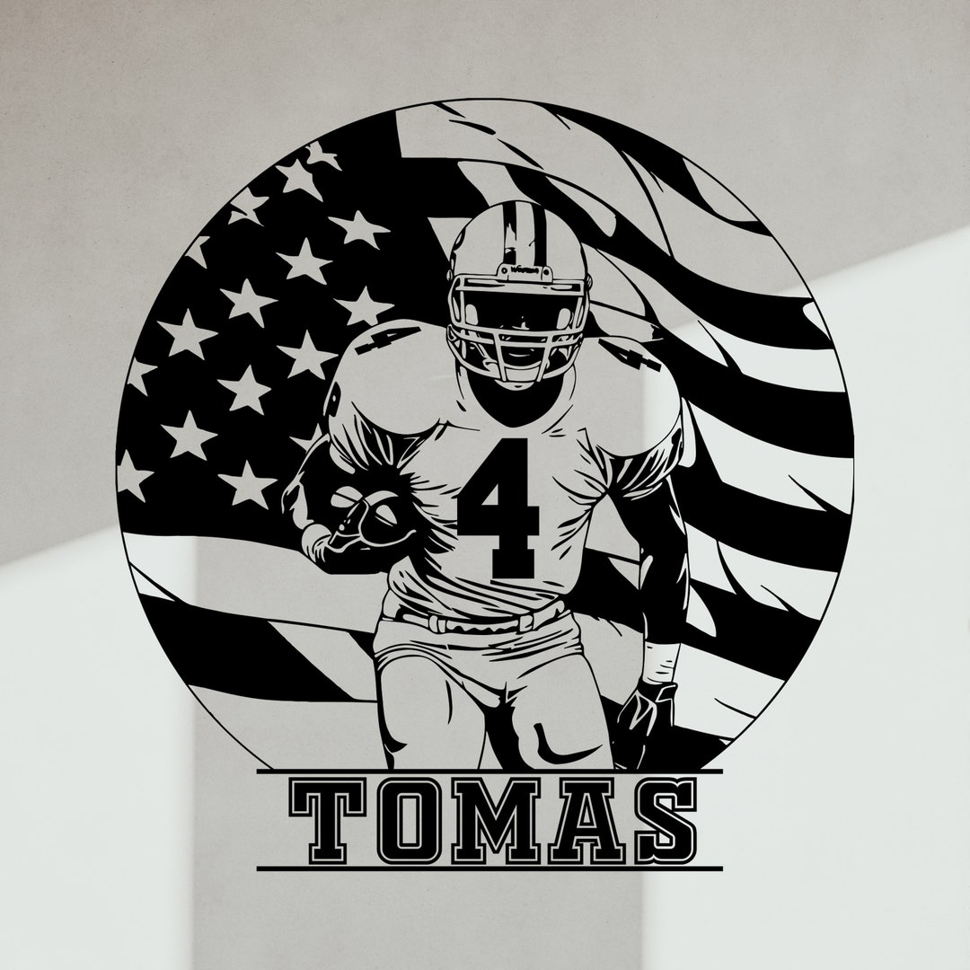 thumbnail image 2 of Football Stickers Sport Vinyl Decal Laptop Planner Journal... 2 of 12