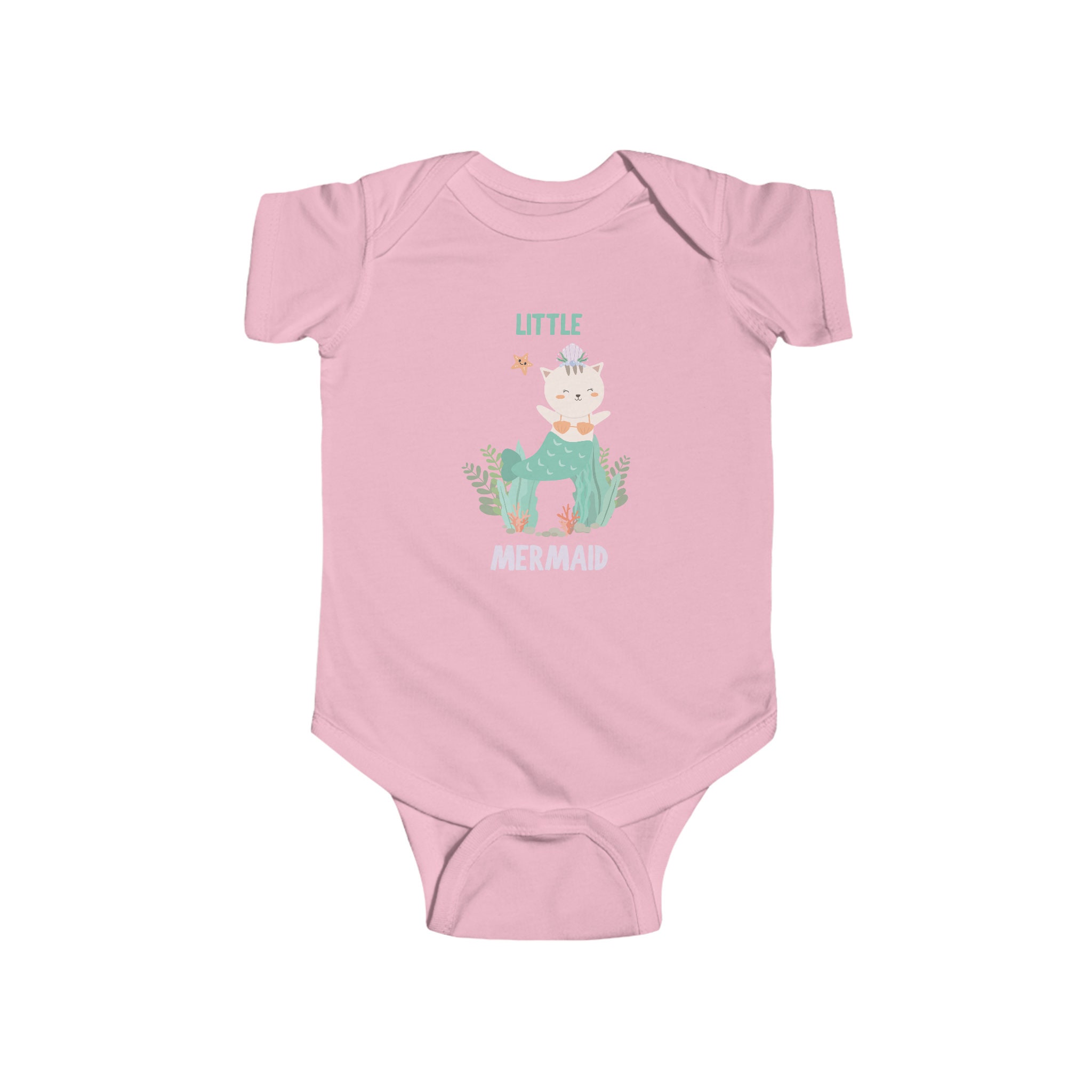 Discover Mermaid Baby Onesie | Infant Onesie Kitty Mermaid