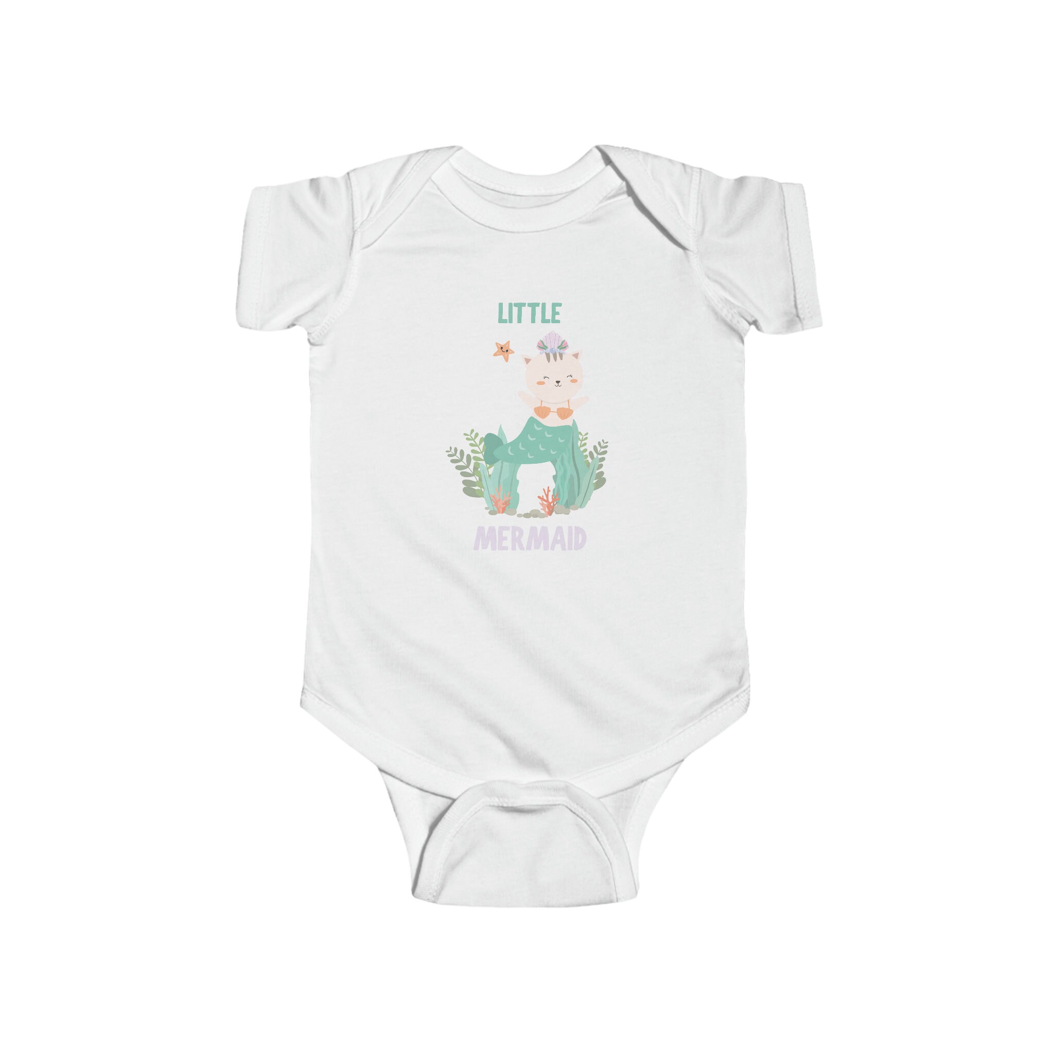 Discover Mermaid Baby Onesie | Infant Onesie Kitty Mermaid