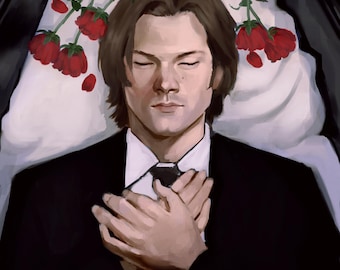 Sam Winchester SPN Art Print