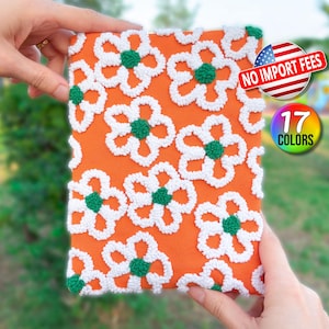 Fresh &quot;Orange Blossom&quot; Kindle Sleeve – Handmade, Floral Kobo Case, Cozy E-Reader Cover, Trendy Book Gift, Chic Reading Paperwhite Pouch