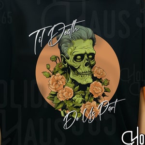 Zombie Shirt, Romantic Halloween, Love Goth T-Shirt, Spooky Shirt Men Women, Halloween Shirt, Halloween Party Tee, Spooky Season Shirt