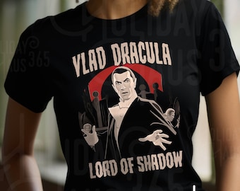 Vlad Dracula Lord of Shadow Shirt, Vintage Halloween Dracula T-Shirt, Movie Poster Vampire Shirt, Vintage 90s T Shirt, Horror Movie T-Shirt