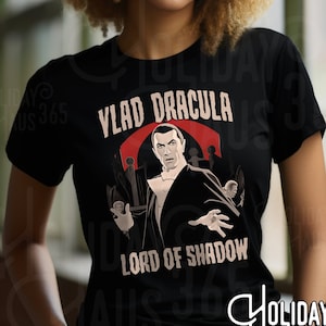 Vlad Dracula Lord of Shadow Shirt, Vintage Halloween Dracula T-Shirt, Movie Poster Vampire Shirt, Vintage 90s T Shirt, Horror Movie T-Shirt