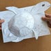 Colorful Turtle Paper Craft Template: Cut and Paste Animal Activity for ...