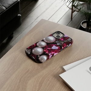 Special Occasion-Tough Cases - Quality Crystal iPhone Case - Swarov Stones Gem Bling Shiny Sparkly Phone Cases - Protective Cover Rhinestone
