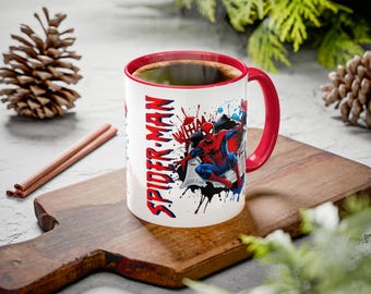 Spider-Man Comic Splash mug | Ceramic Coffee Cup