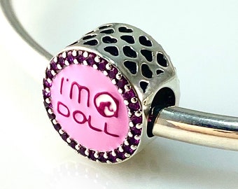 Sterling Silver I'm A Doll Charm