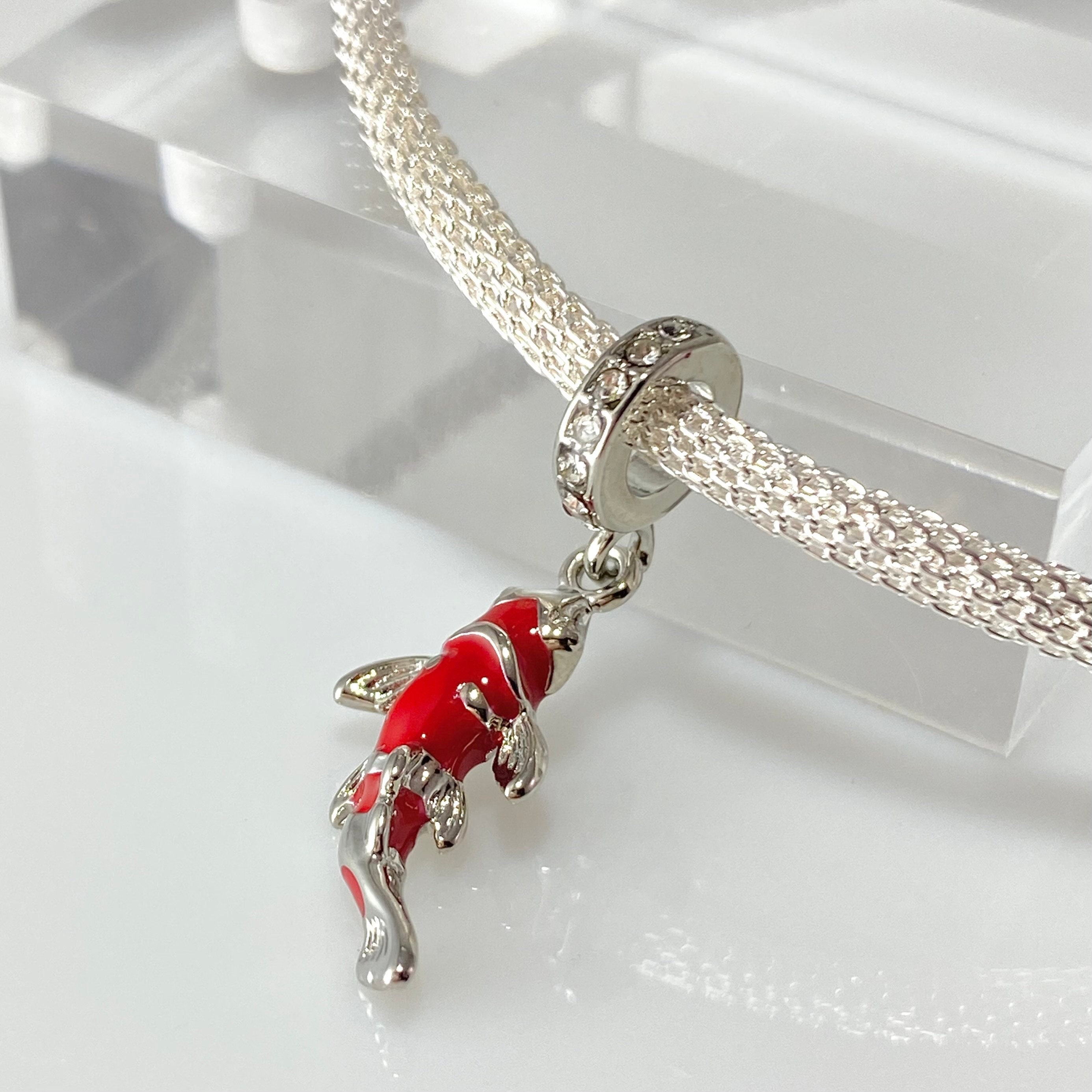 Pandora carp fish - Etsy 日本
