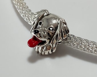 Sterling Silver Dog Charm