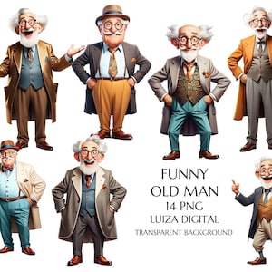 Grand-père png, Clipart vieillard drôle, drôle de vieillard grincheux, dessin animé ivre grand-père Png, Clipart original grand-père, clipart personnes âgées