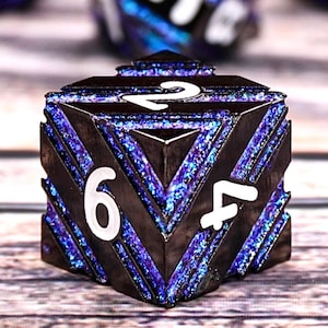 Fairy Forged - DnD Polyhedral Dice Set - TTRPG Dobbelstenen metalen dobbelstenen worden geleverd met metalen dobbelstenen geschenkdoos Dnd kerstcadeau, dnd verjaardagscadeau afbeelding 15