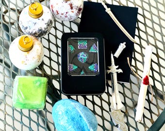 EPIC LONG REST Dungeon master care kit D&D Dice Inside! Dnd Soap - Dungeons and Dragons Soap bathbomb Christmas gift best gift ever