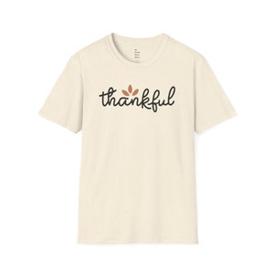 Thankful Shirt, Thankful grateful blessed shirt, Thanksgiving shirt Womens, Womens Fall Tee, Womens Fall Shirt, Thanksgiving gift for host