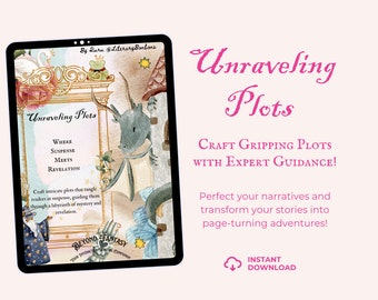 Desentrañando tramas: Creación de mundos de fantasía y planificación de novelas - Guía interactiva en PDF para escritores