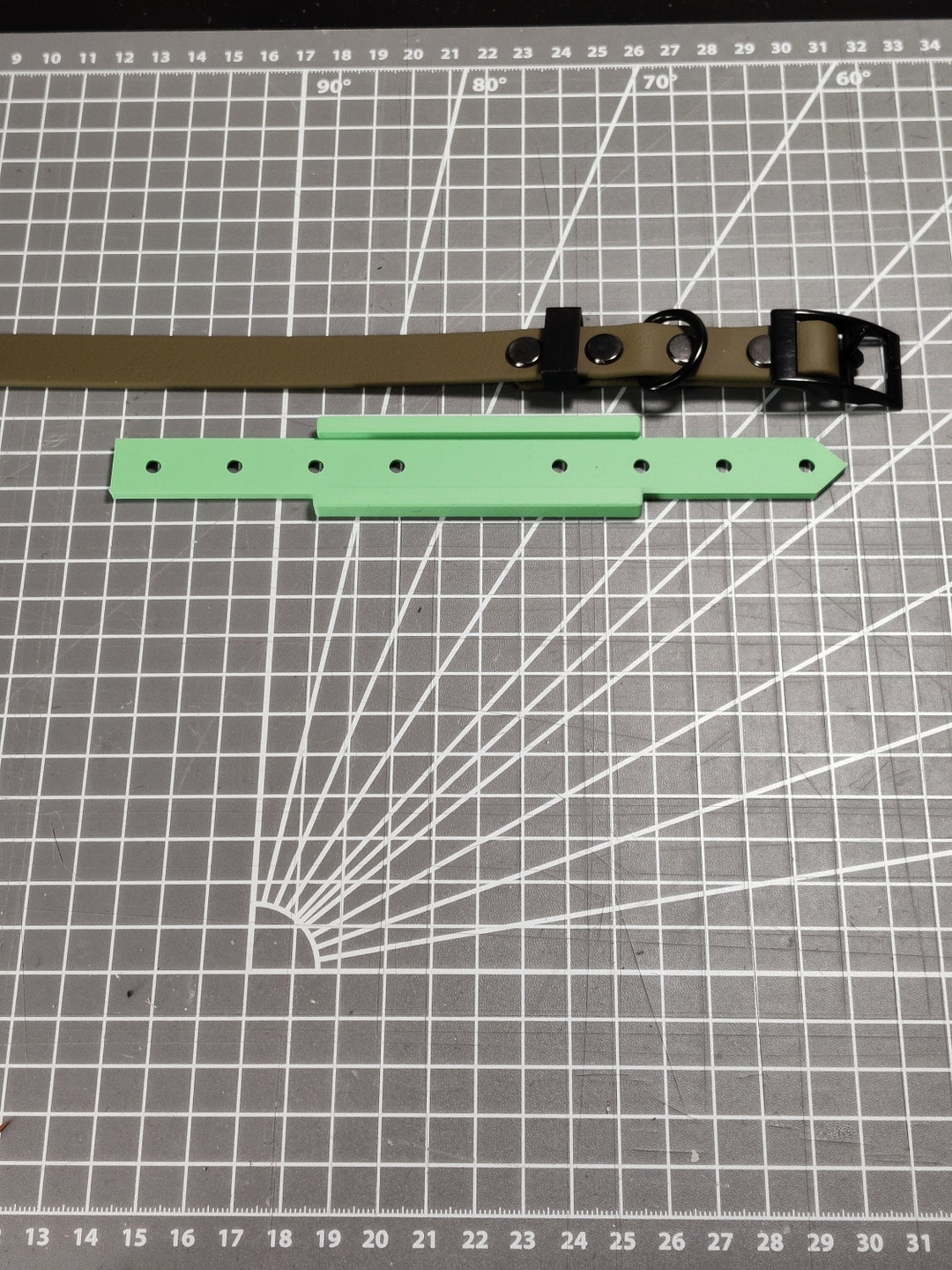 Biothane Dog Collar Template: DIY Craft Tool - Etsy