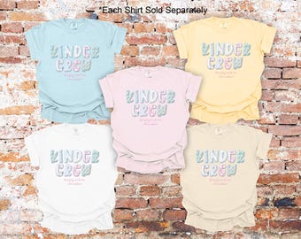 Comfort Colors® Kindergarten Teacher Shirt, Kindergarten Team Shirt, Kindergarten Teacher Crew Shirts, Kindergarten Team Matching Tee Shirts