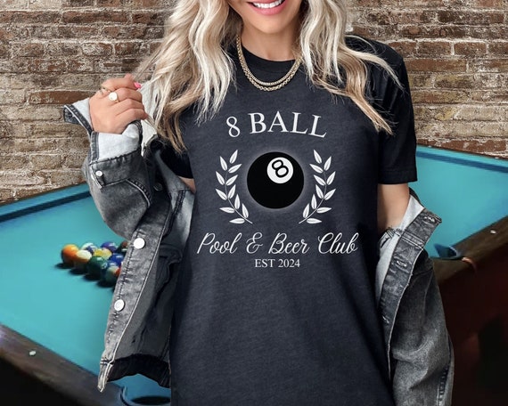 Billiards Pool Shirt, Pool Player And Fans Gift Billiards Pool Shirt, Pool Player And Fans Gift