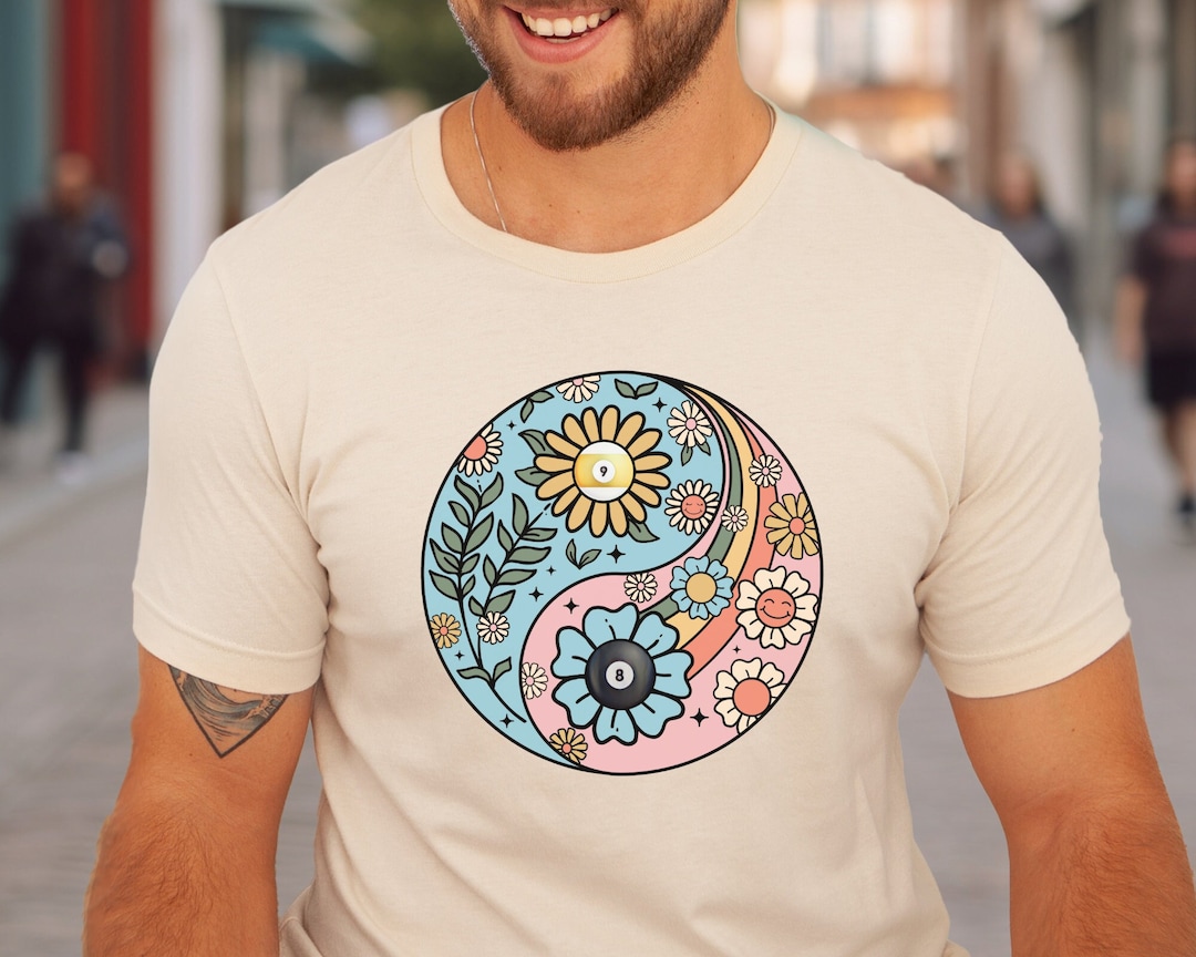 Camiseta De Hombre Pinup De 8-Ball 100% Algodón