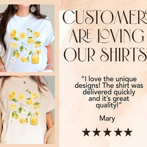 Summer Lemon Shirt, Lemon Collage, Lemons, Summer Tshirt, Cottage Core, Cottagecore Vintage Tee, Cottagecore Collage Shirt, Summer Gift Tee Bild 2