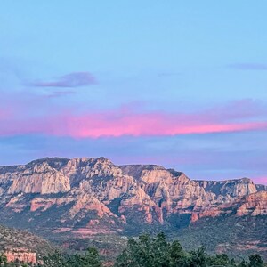 Poster, Sedona Sunset, Arizona
