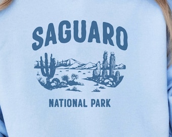 Saguaro Sweatshirt, Saguaro National Park Hoodie, Saguaro Hoodie, Unisex Hoodie