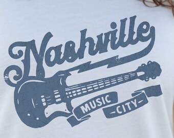 Nashville T-Shirt,  Music City Shirt, Country Music Shirt, Nashville shirt, Vintage Nashville, Music City tshirt