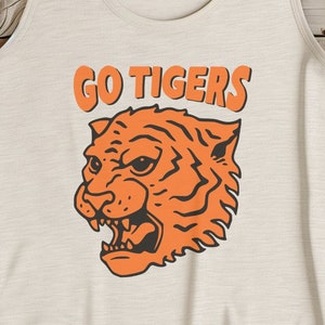 Tiger Tank Top, Tiger T-Shirt, For fans of Detroit Tigers Gift ,Clemson Tigers ,LSU Tigers ,Missouri Tigers ,Hamilton Tiger-Cats