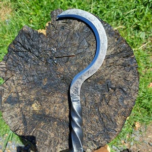 Blacksmith Handmade Railroad Spike Herb Sickle