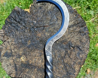 Blacksmith Handmade Railroad Spike Herb Sickle