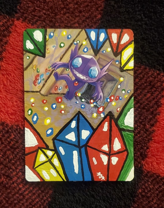 Sableye Pokemon Card Alter - Etsy