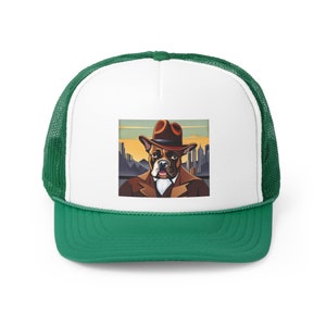 Frenchie cowboy-truckerhoed