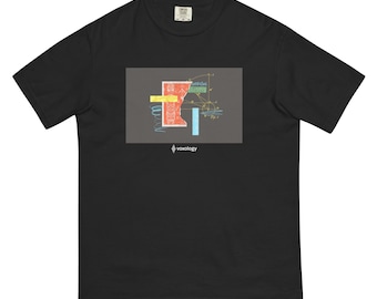 Unisex garment-dyed heavyweight t-shirt