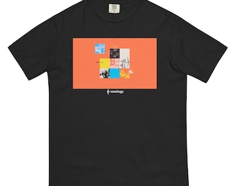 Unisex garment-dyed heavyweight t-shirt