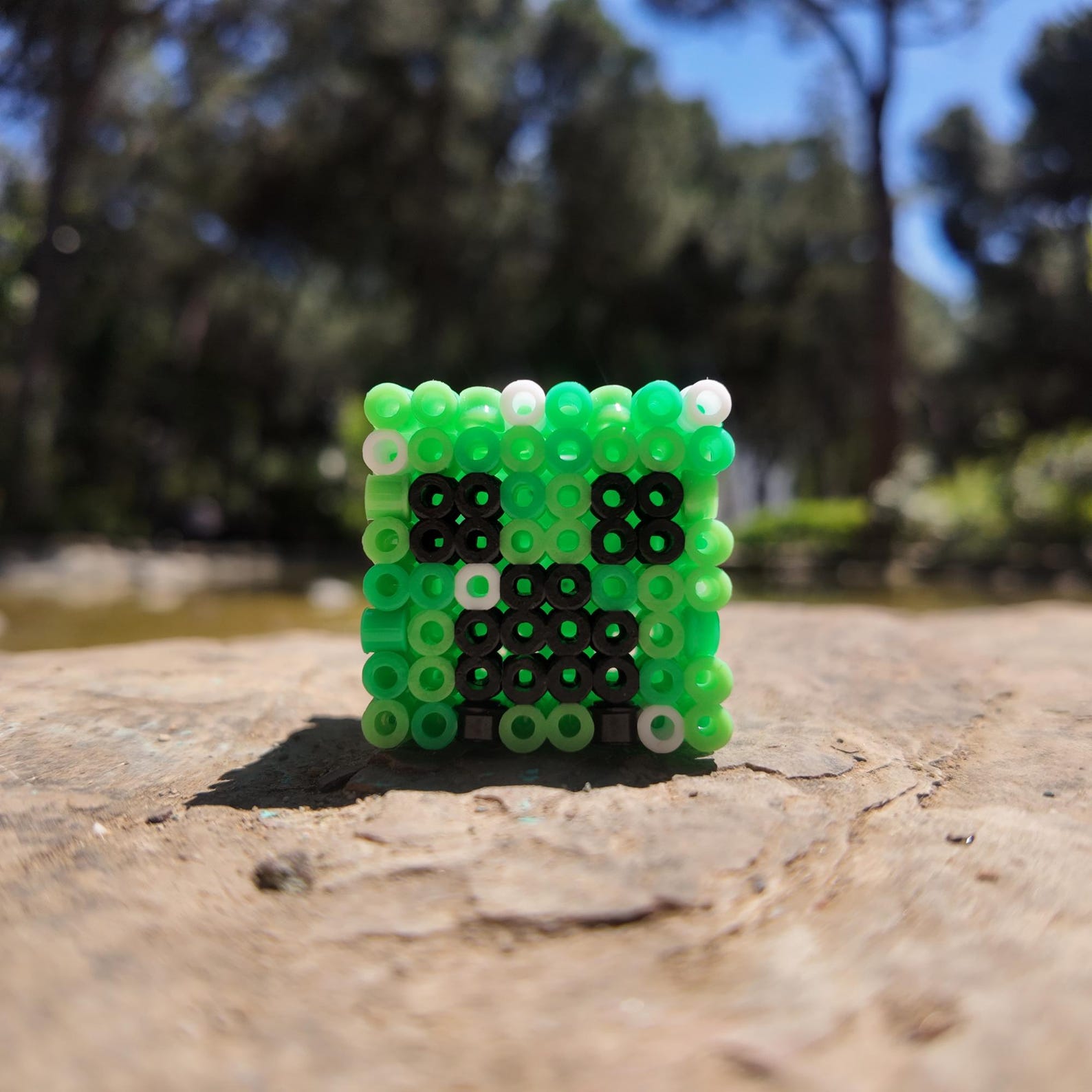 3D Minecraft Perler Beads Pattern, Pixel Art Template (digital Download ...