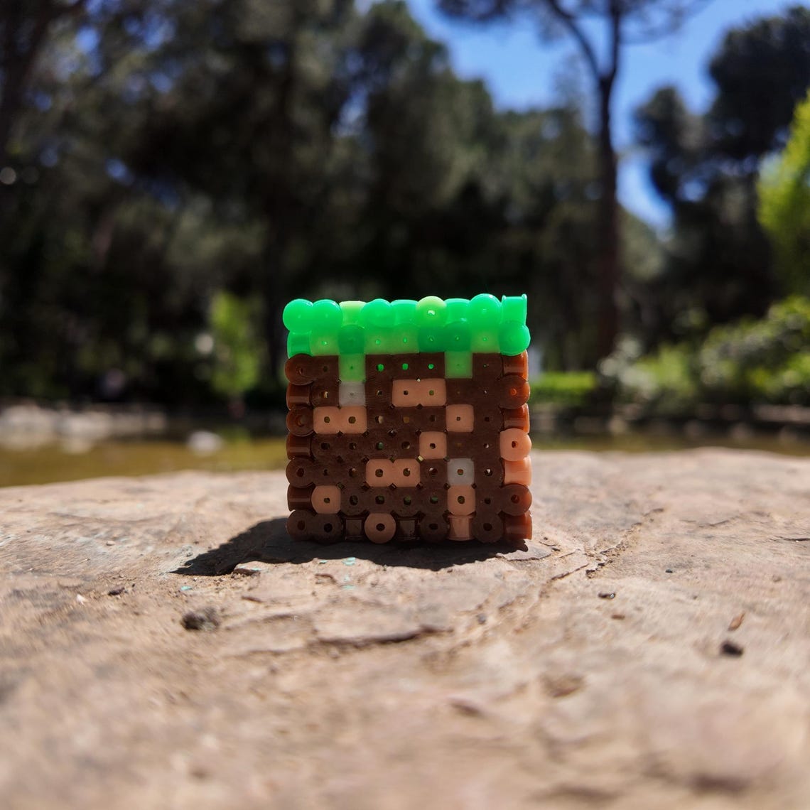 3D Minecraft Perler Beads Pattern, Pixel Art Template (digital Download ...