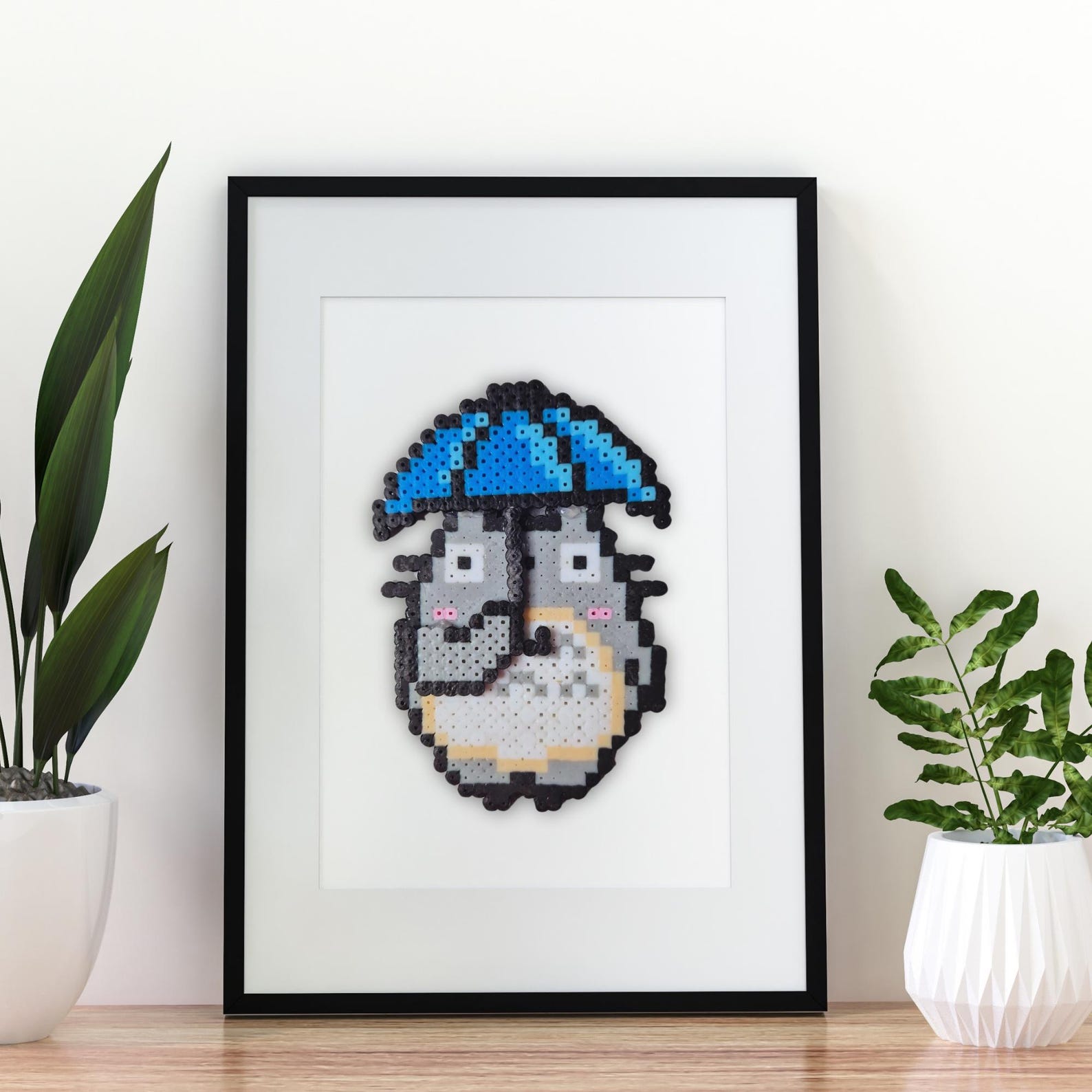 My Neighbor Totoro Perler Bead Pattern Totoro Hama Beads Stand Design