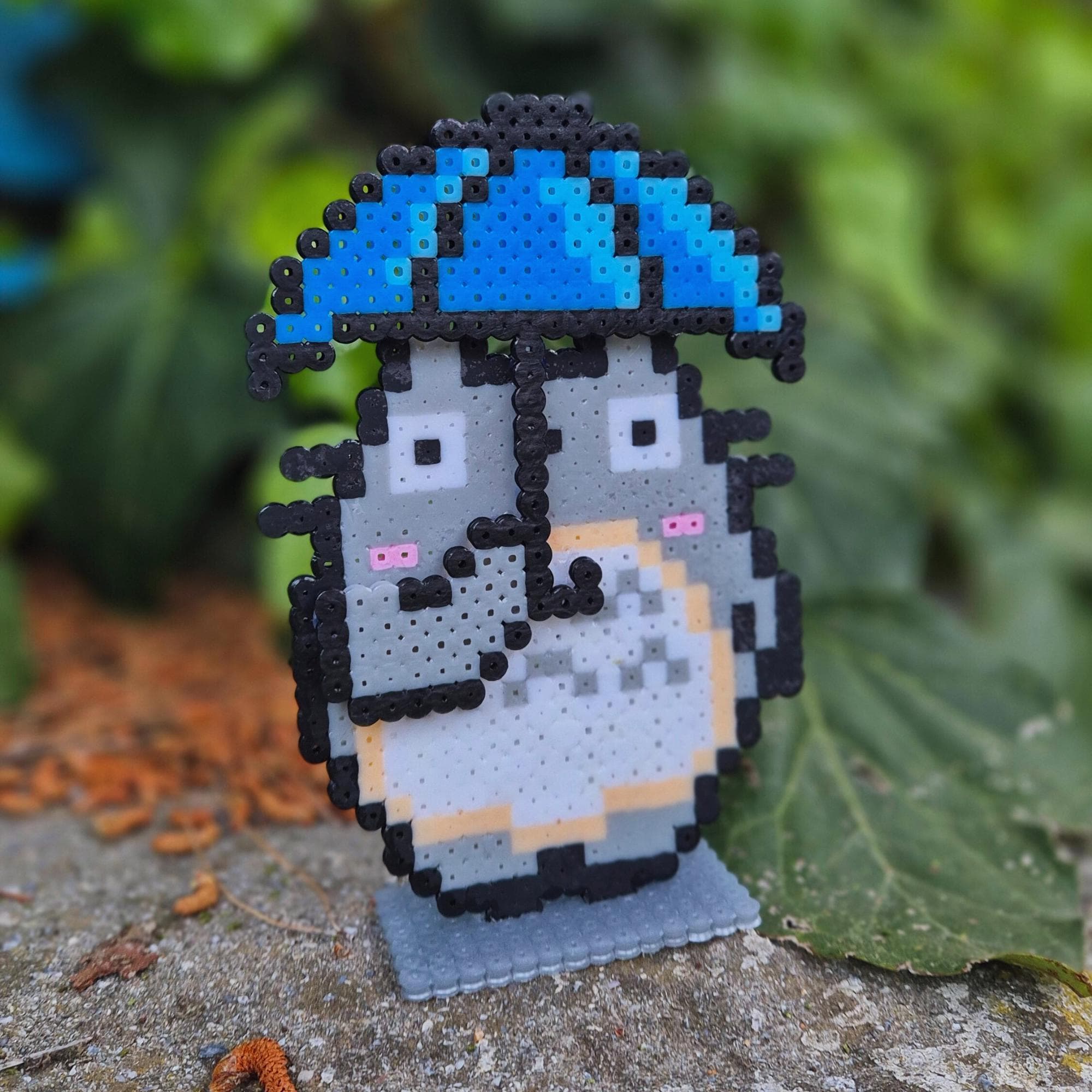 My Neighbor Totoro Perler Bead Pattern Totoro Hama Beads Stand Design
