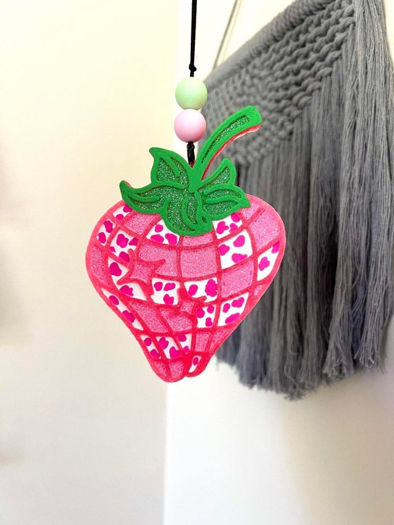 Strawberry Car Freshie Strawberry Car Freshie