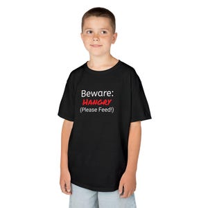Hangry Kids T-Shirt: Beware Funny Graphic Tee