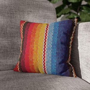 Mexican Serape Stripe Pillowcase, Pillowcase