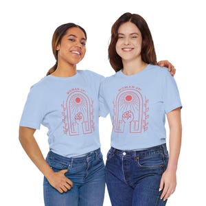 Woman Up Feminist Unisex Tee, Empowerment Tshirt, Gender Equality Shirt, Feminism Activist Top, Feminist Gift